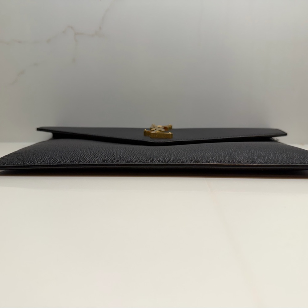 Saint Laurent Black Leather Detail - Picture 10 of 14